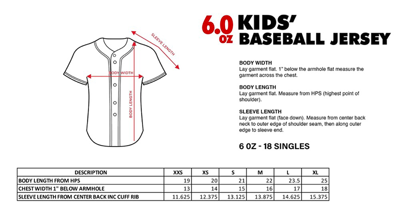 what size should i get a baseball jersey2