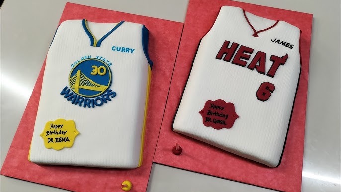 how to make a basketball jersey cake