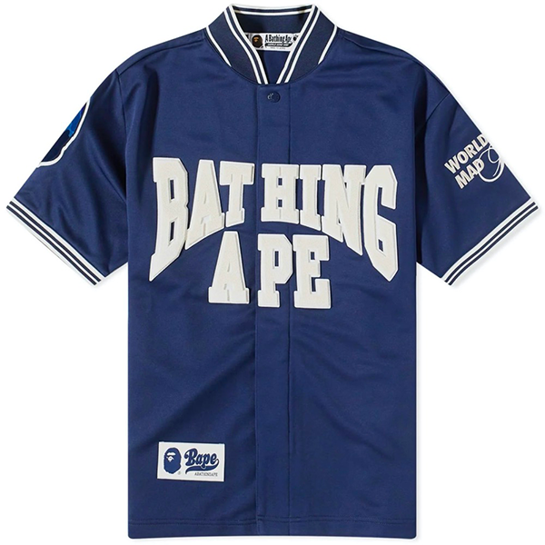 a bathing ape baseball jersey2