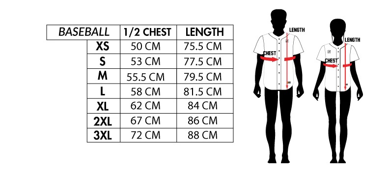 how do baseball jersey sizes work3