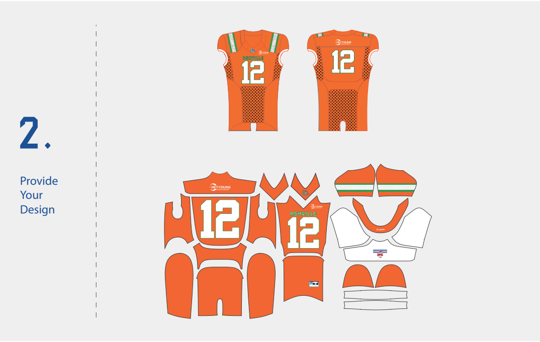 American Football Jersy Design