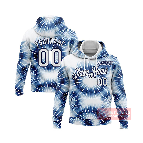 Custom Sublimated 100% Polyester Men Team Plain Hoodies Sweatshirt