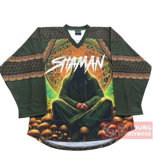 Custom Sublimated Multiple Color Style Ice Hockey Jersey