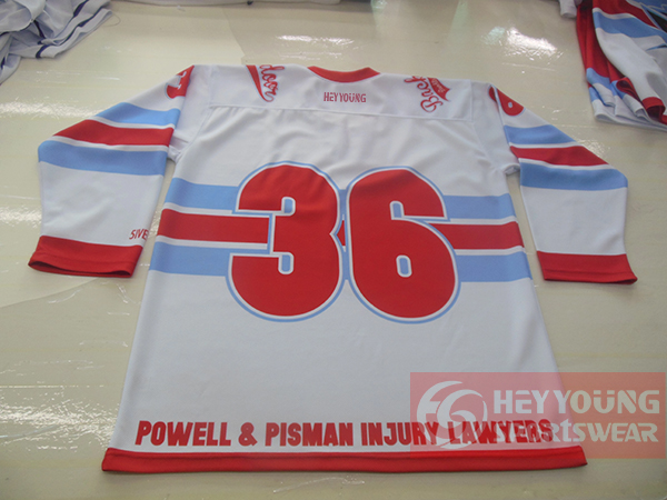 Custom Design Men Fully Sublimated Ice Hockey Jersey