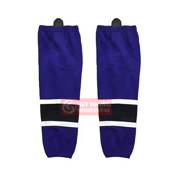 Custom 100% Polyester Sublimation Ice Hockey Socks