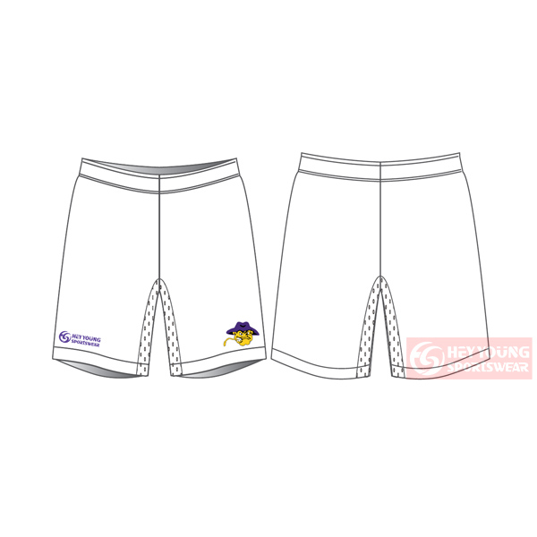 100% Polyester Manufacture Custom School Team Design Basketball Short