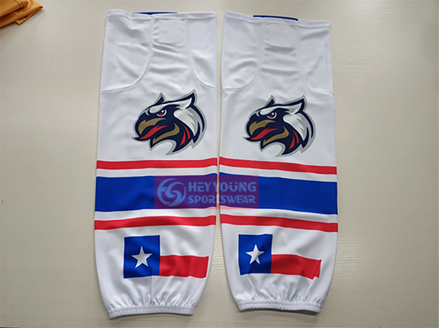 Custom Cheap Sublimated Hockey Socks