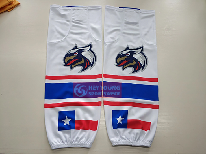 Custom Cheap Sublimated Hockey Socks