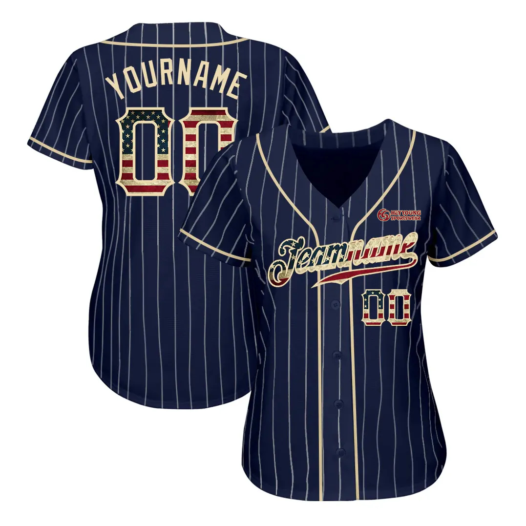 Latest Custom Design Sublimation Women Softball Jerseys 