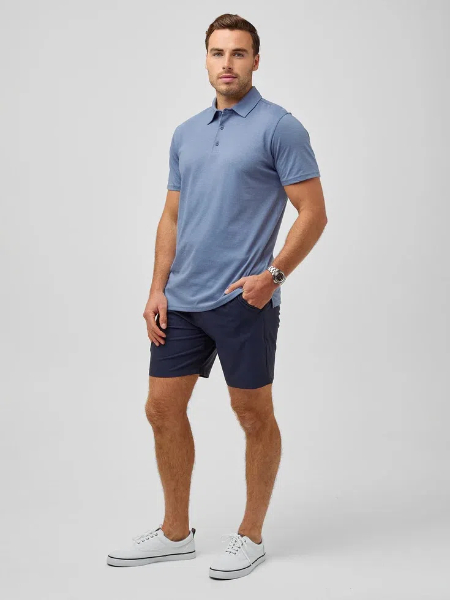 how to wear a polo shirt with basketball shorts2