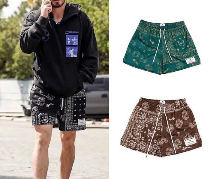 how to style floral basketball shorts1