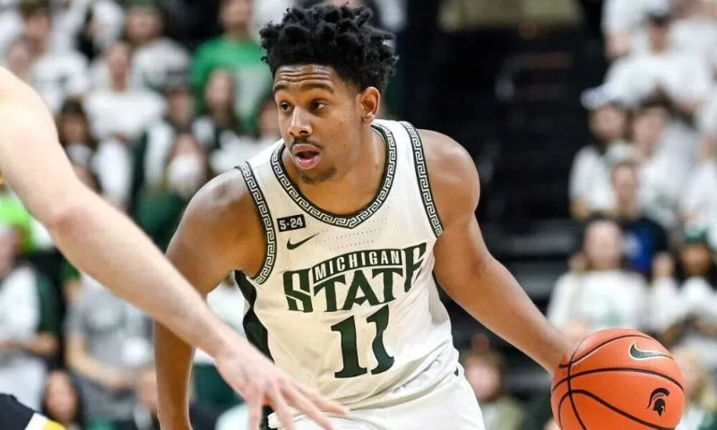 What Is on The Front of Michigan State Basketball Jersey?