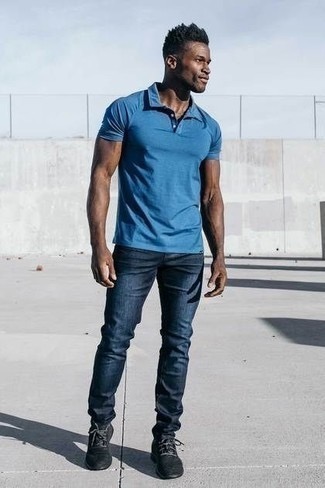 Navy Jeans with Blue Polo Outfits For Men (54 ideas & outfits) | Lookastic