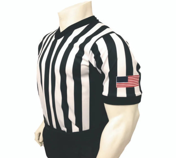 what type of material is made smitty referee basketball jersey1