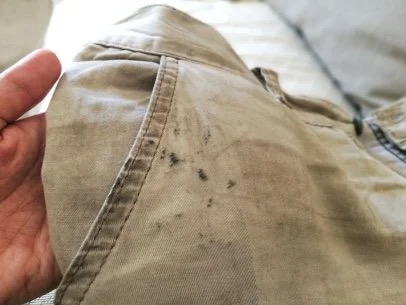 How To Get Oil Out of Sweatpants?