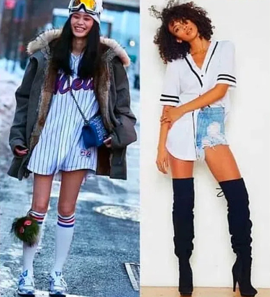 how to wear a baseball jersey in the winter