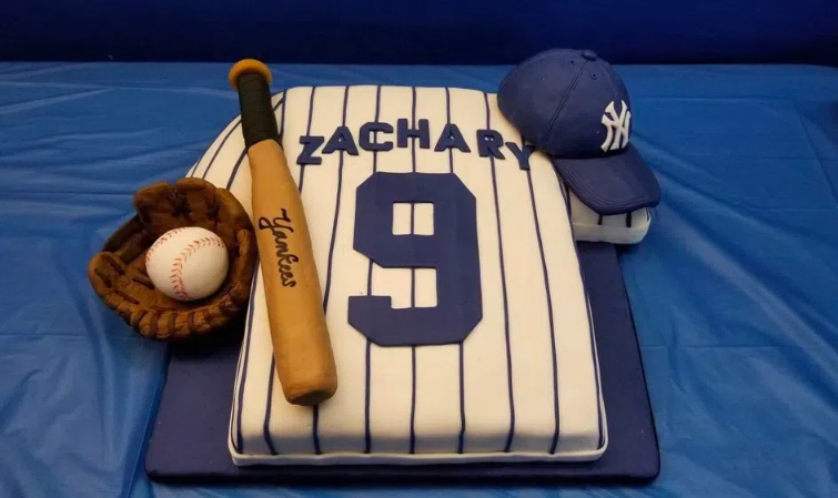 How To Make A Baseball Jersey Shaped Cake?