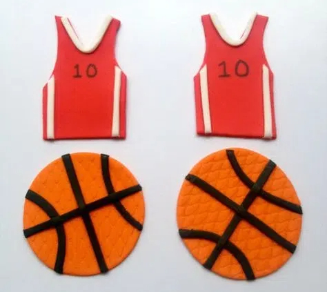 how to make a basketball jersey out of fondant1
