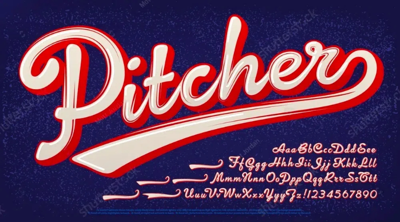 What Font Is Used on A Baseball Jersey?
