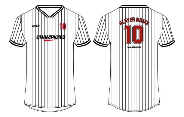How To Draw A Jersey Baseball?