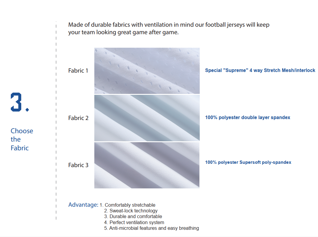 American Football Fabric