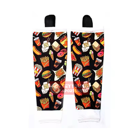 100% Polyester Custom Made Colorful Ice Hockey Socks