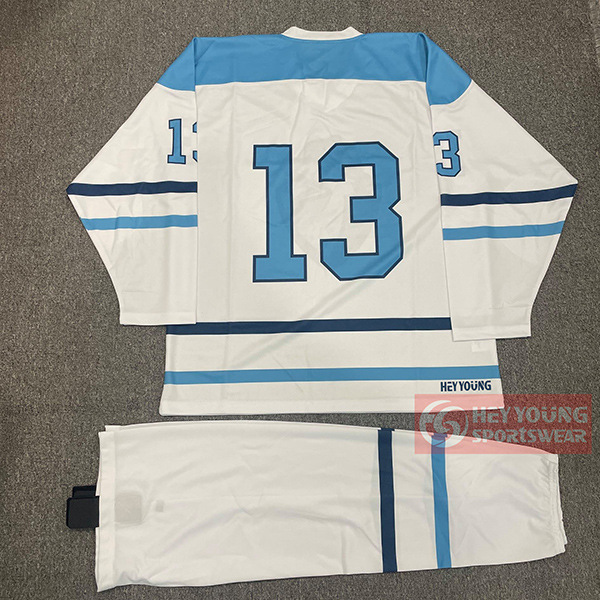 Blank Custom 100% Polyester OEM Service Sublimation Ice Hockey Wear Custom Hockey Jerseys