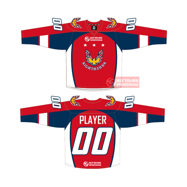 Wholesale Cheap Custom Sublimation Printing Ice Hockey Jersey