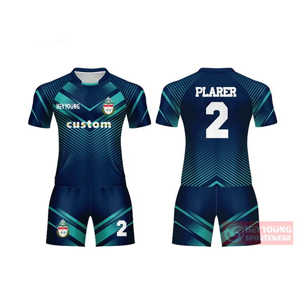 Wholesales Factory Custom Printing Sublimated Rugby Shirts Rugby Jersey