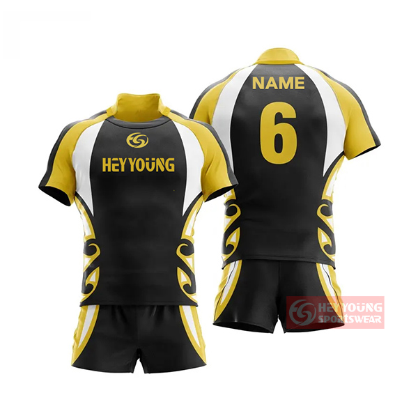 Wholesale OEM Service Poly-Spandex Custom Sublimation Rugby League Jersey