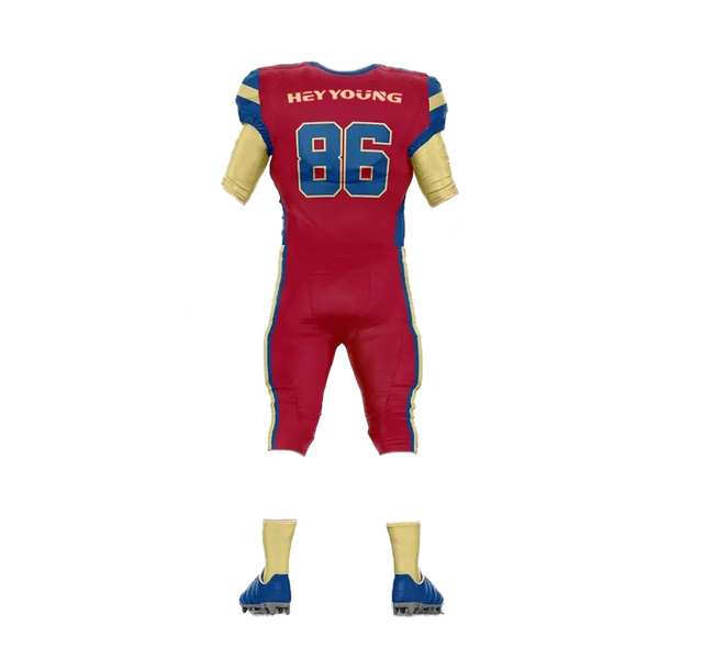 Custom Blank Digital Printing Practice American Football Uniform