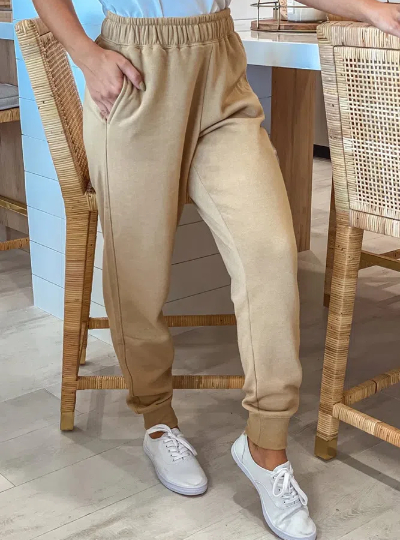 What To Wear with Tan Sweatpants?