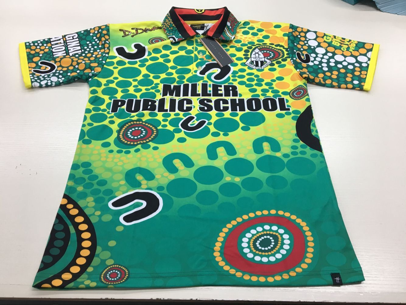 Wholesale 100% Polyester Cheap Custom Sublimated Polo Shirts