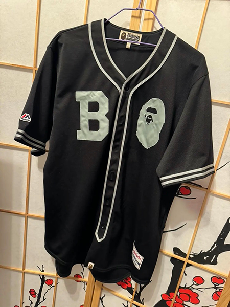 a bathing ape baseball jersey3
