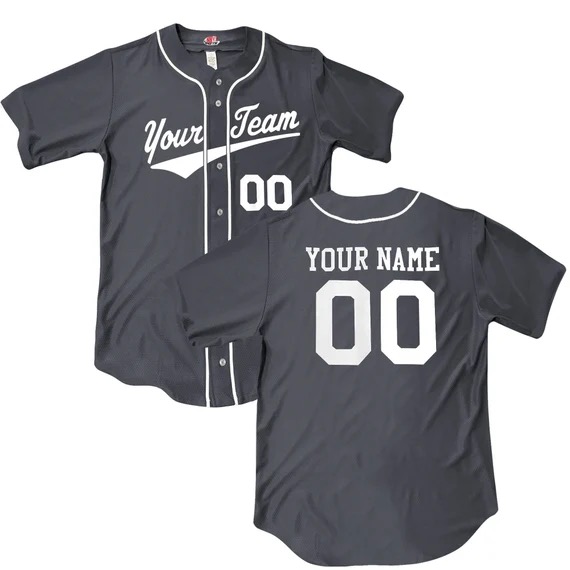How To Decorate Baseball Button Down Jersey?
