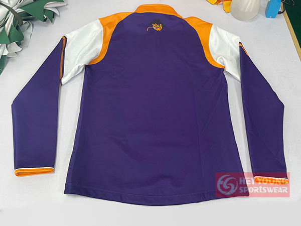 Custom Sublimated Baseball Quarter ZIP Jacket