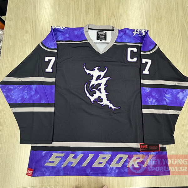 Blank Custom 100% Polyester OEM Sublimation Ice Hockey Wear Hockey Jerseys
