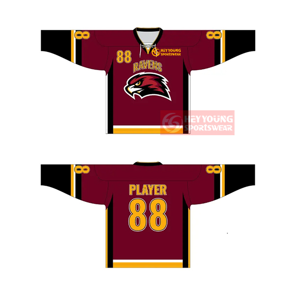 Custom Design Men Fully Sublimated Ice Hockey Jersey