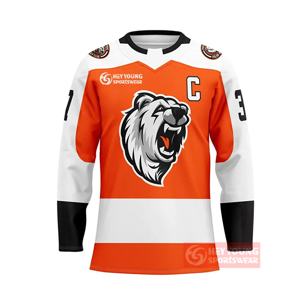 High Quality Sublimated Hockey Jersey Wholesale Custom Design Hockey Jerseys