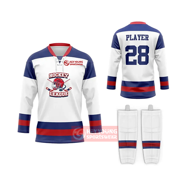 Custom Made Fully Dye Sublimation Printing Men Street Wear Vintage Ice Hockey Jersey Shirts