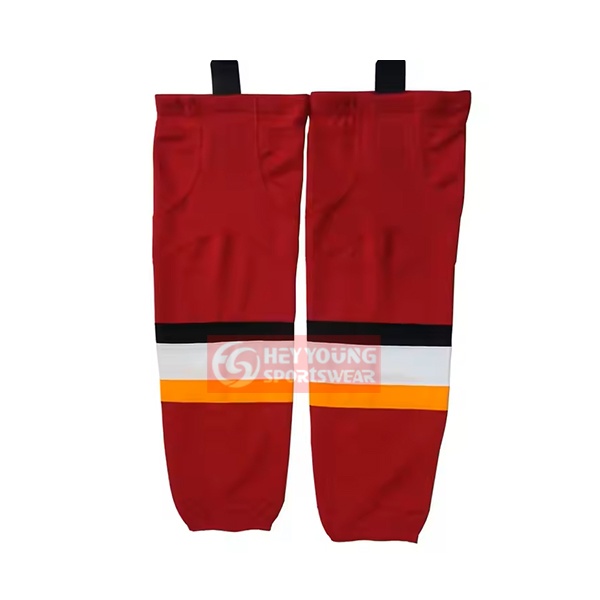 Custom 100% Polyester Sublimation Ice Hockey Socks