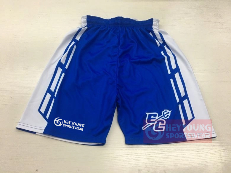 High School Men Custom Practice Sublimated Basketball Short