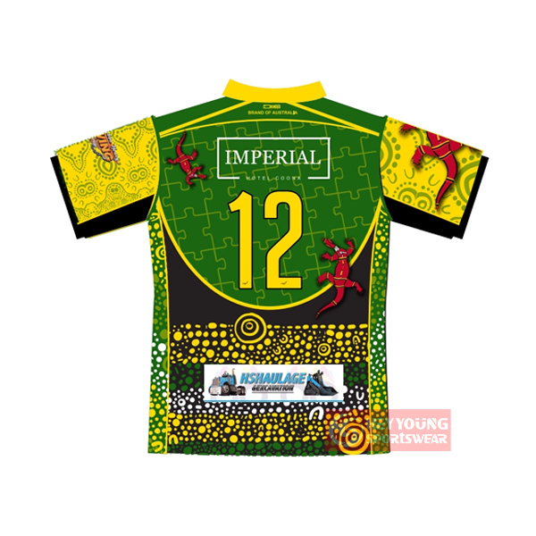 Wholesale Cheap Sublimated Custom Rugby Jersey