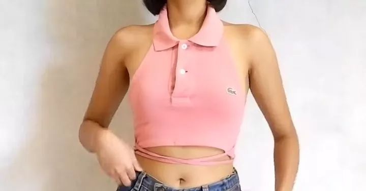 How To Crop Polo Shirts?