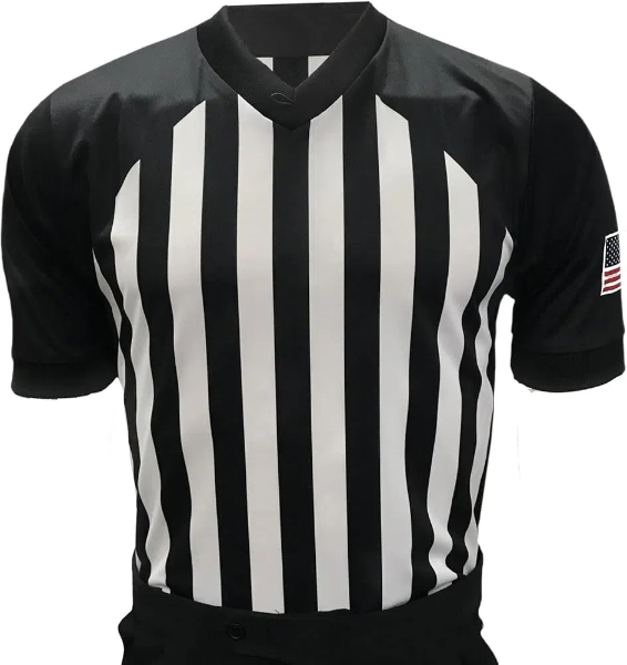 what type of material is made smitty referee basketball jersey