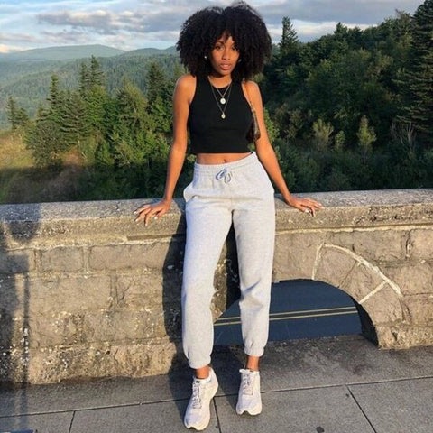 Why Do Women Like Gray Sweatpants?