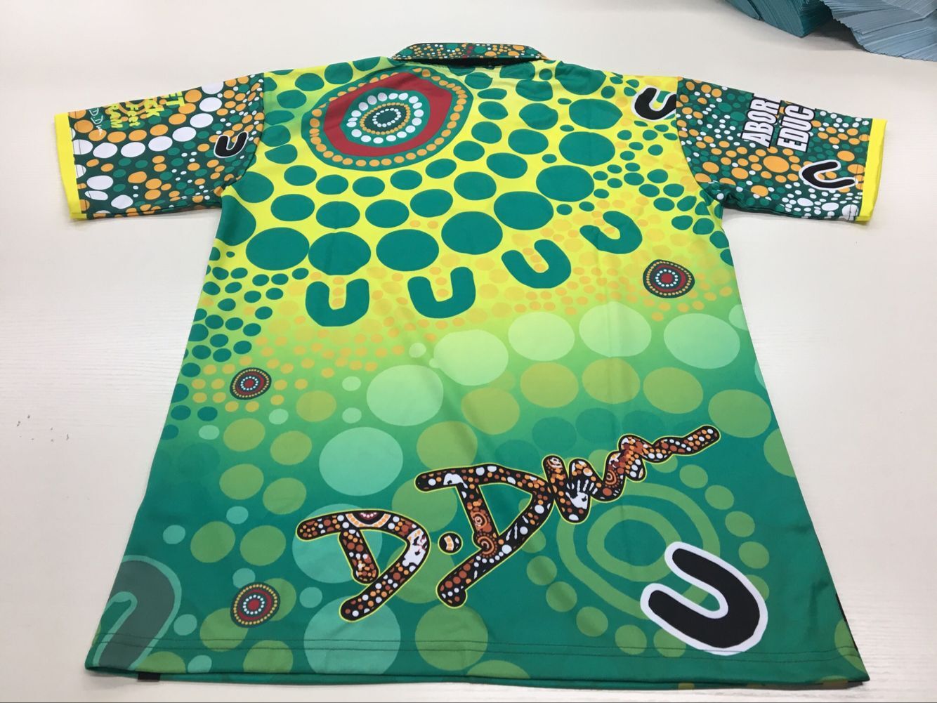 Wholesale 100% Polyester Cheap Custom Sublimated Polo Shirts