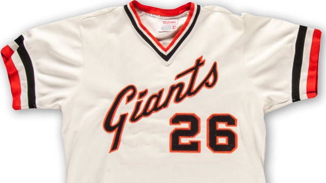 What Font Is The Giants Baseball Jersey Numbers?