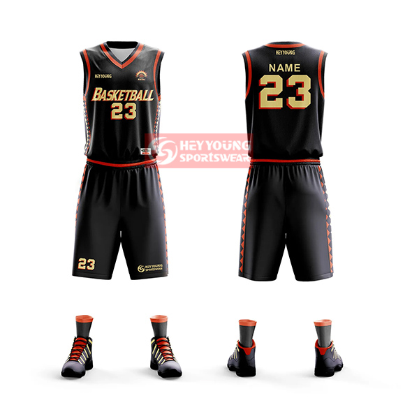 Wholesale Men Basketball Jersey Sublimation Custom Team Basketball Wear Uniform