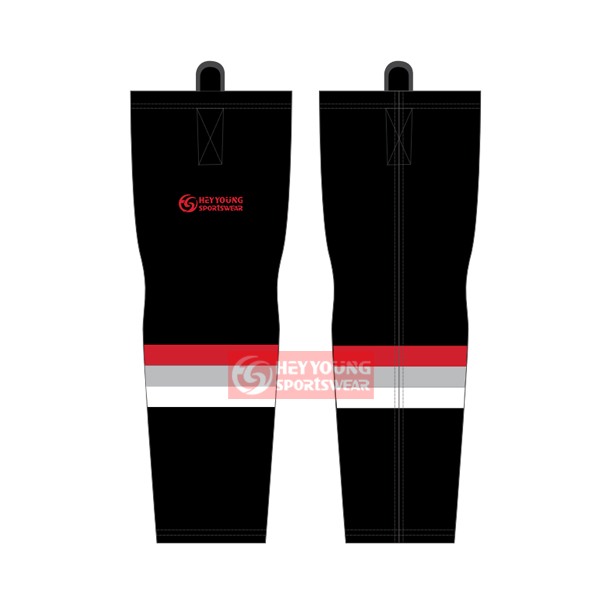 Wholesale Cheap Sublimated Custom Design Ice Hockey Socks